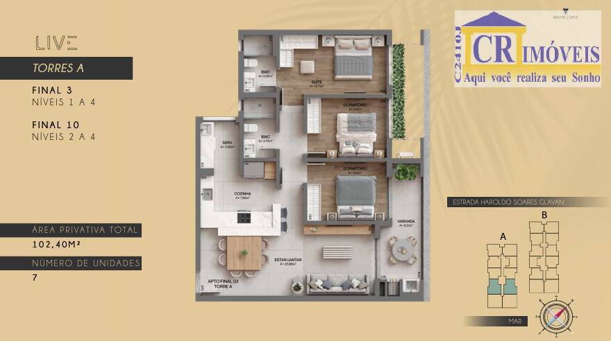 Apartamento à venda com 2 quartos, 77m² - Foto 21