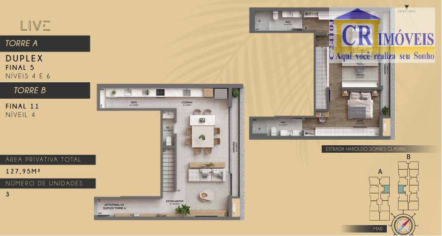 Apartamento à venda com 2 quartos, 77m² - Foto 25